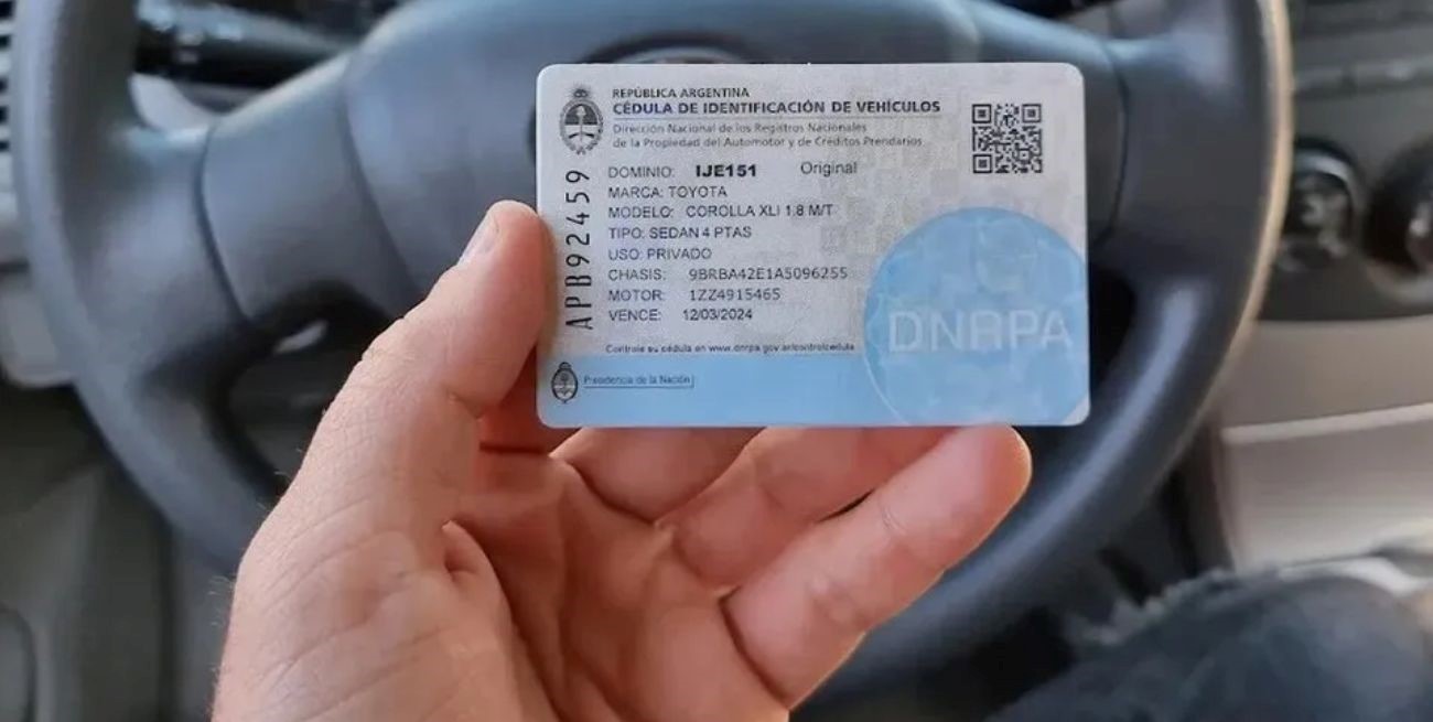 Eliminación de la cédula azul para manejar autos a nombre de empresas 