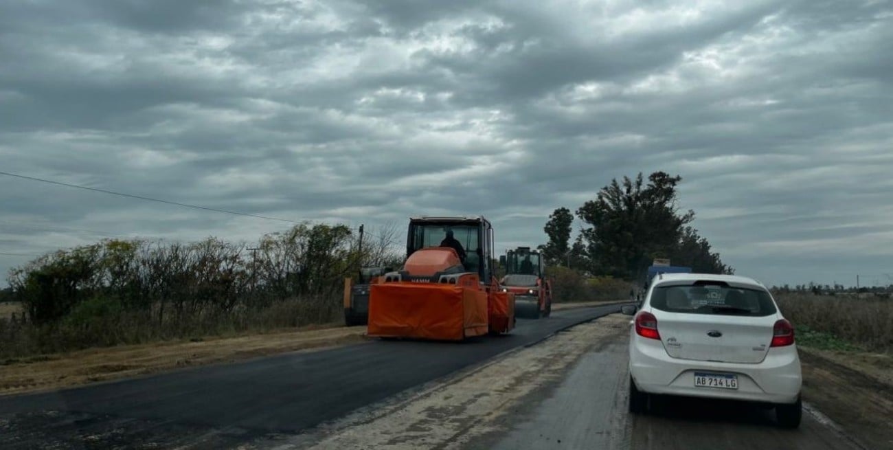 Luego de 31 años avanza la repavimentación de la Ruta Provincial N° 10