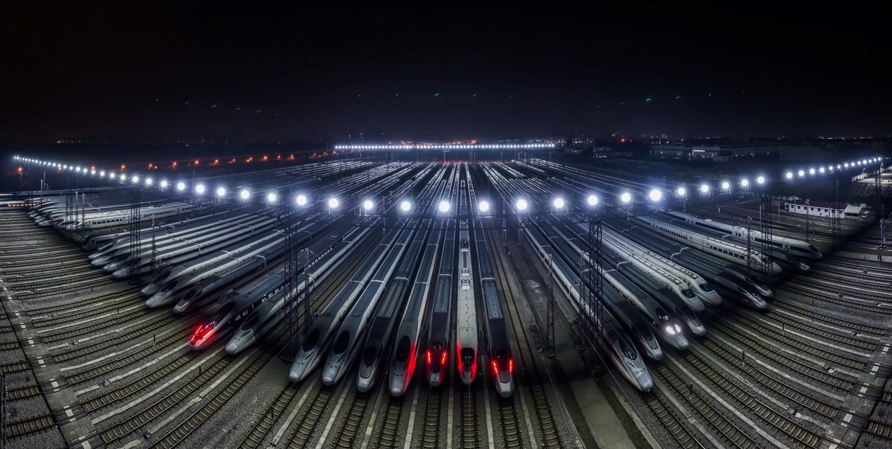 China logró construir 10 mil kilómetros de vías de tren de alta velocidad en cuatro años