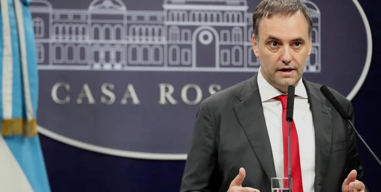 Adorni expuso la ruptura de Javier Milei con Victoria Villarruel: "no forma parte del gobierno"