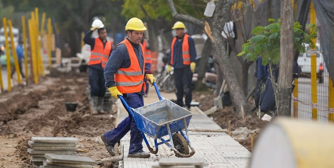 Avanza la puesta en valor del cantero central de Aristóbulo del Valle de Santa Fe