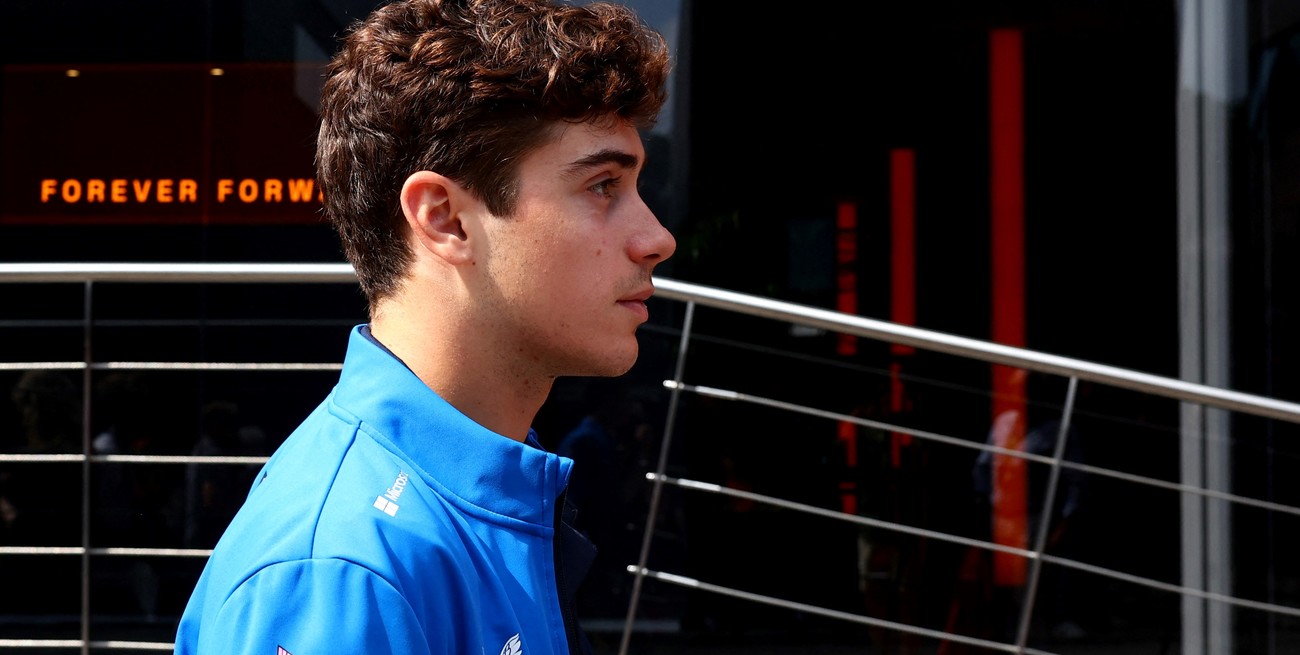 Franco Colapinto largará 19° en la carrera Sprint del Gran Premio de Bélgica