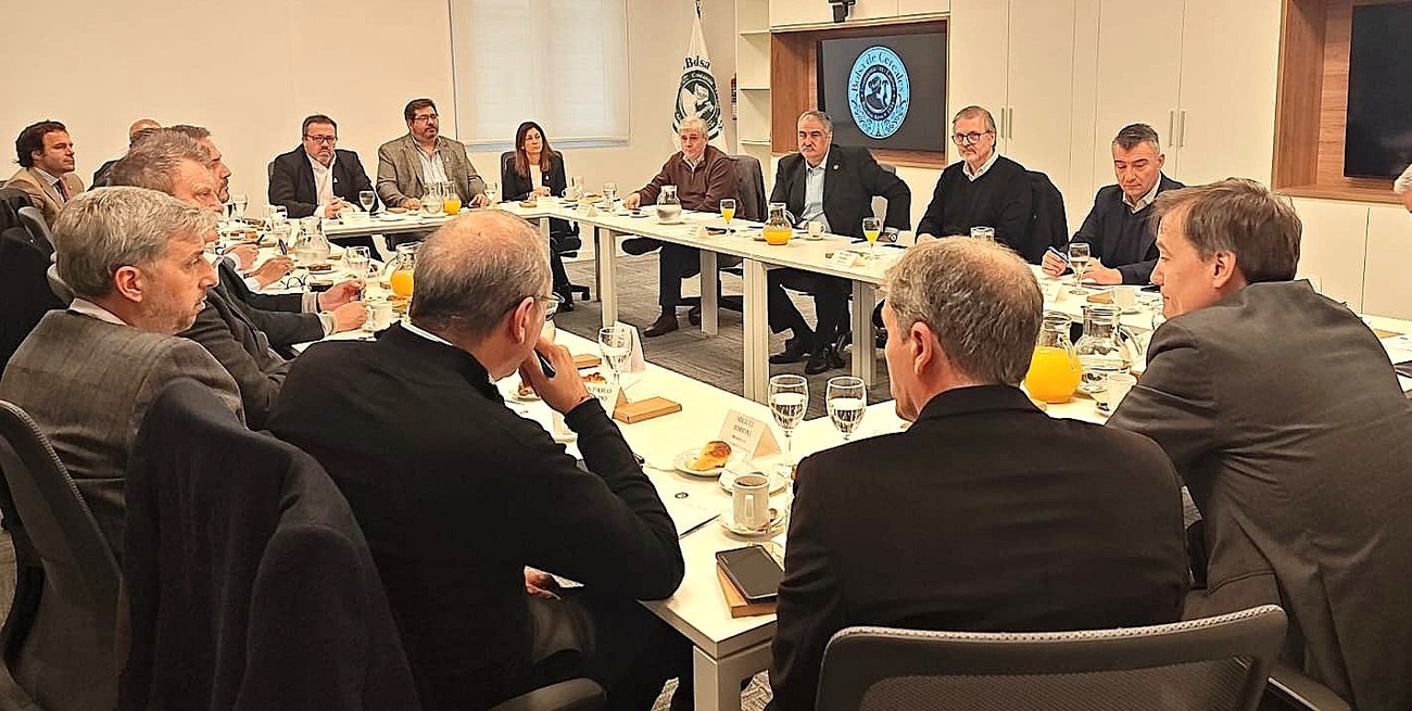 Las Bolsas del país se reunieron con Iraeta