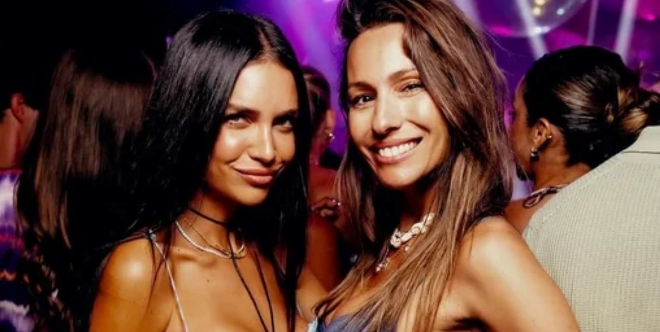Pampita vive su soltería en Ibiza con Zaira Nara y cerca de un ex de La China Suárez