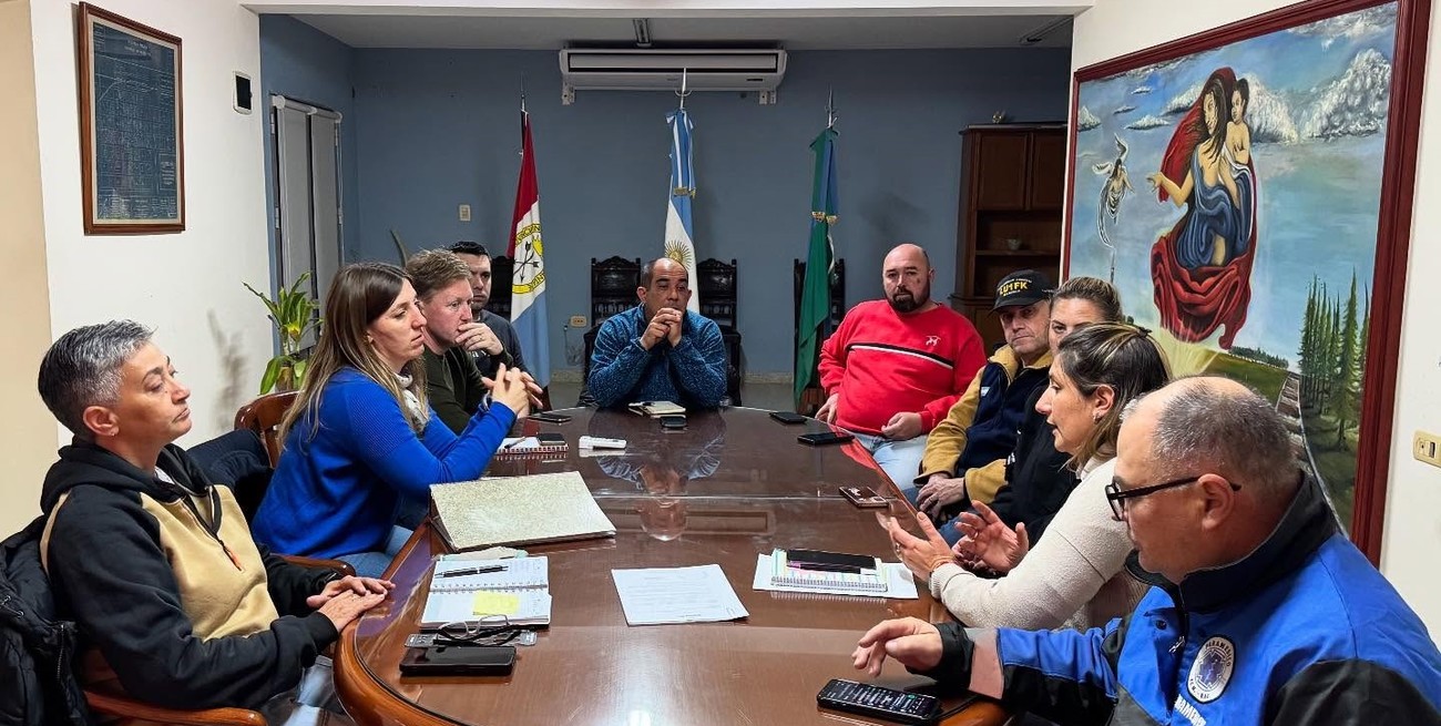La Junta de Protección Civil y Gestión de Riesgos tuvo su encuentro en Pilar
