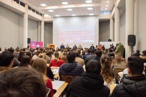 El examen único de residencias médicas tomado en la sede de la ciudad de Santa Fe. Foto: Gentileza FCM-UNL.