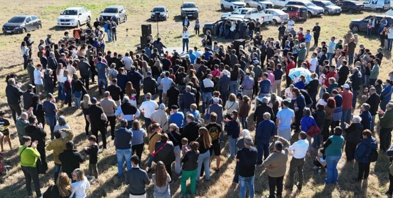 Venado Tuerto: Ovidio Butani se sumó al reclamo por mejores rutas en la rotonda de 8 y 33