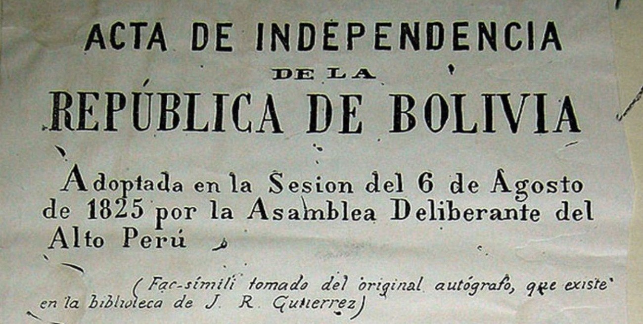 Bicentenario de la Declaración de la Independencia de Bolivia