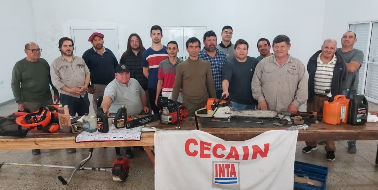 Finalizaron los cursos de capacitación para trabajadores rurales en Vera