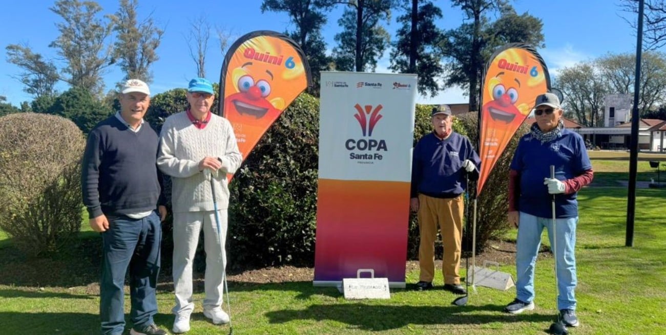 El golf de la Copa Santa Fe en El Paso, Pérez y Venado Tuerto