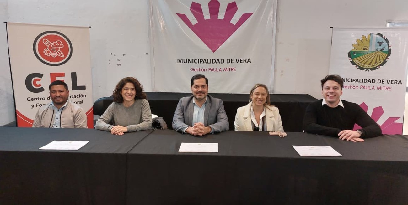 El programa "Santa Fe Capacita" tuvo su paso por Vera