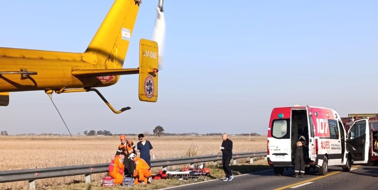Grave accidente en la Ruta Nacional 178 terminó con la vida de un hombre de Chabás