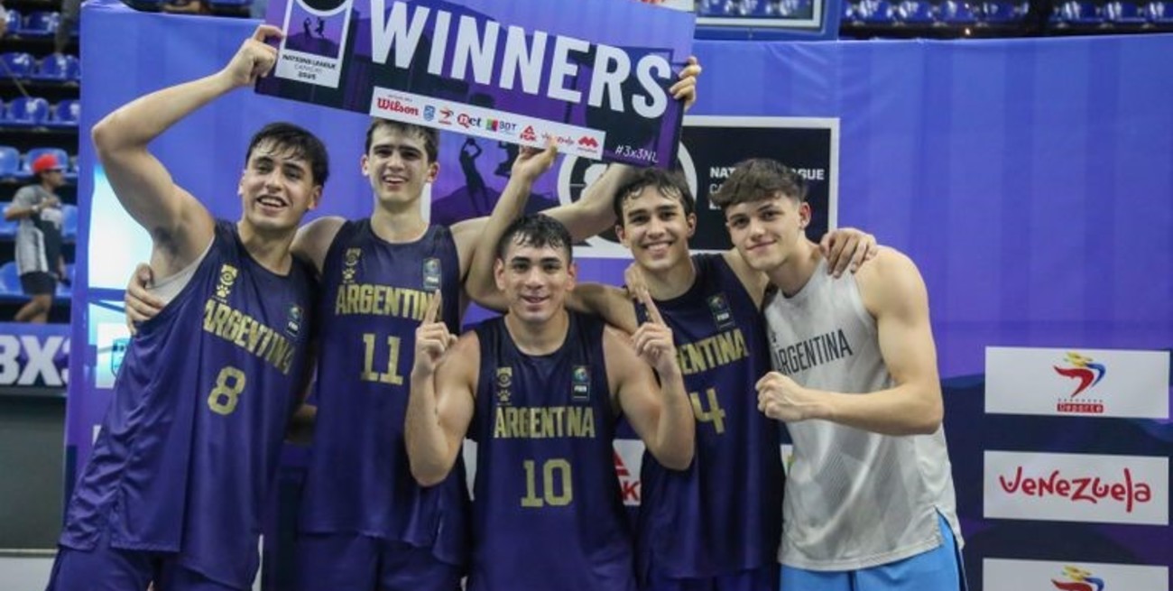 Básquet: Argentina jugará el Mundial U23 Masculino de 3x3