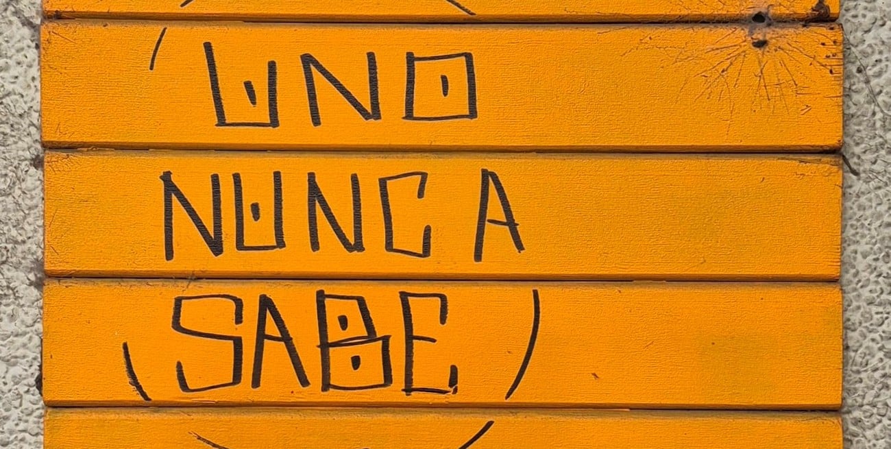 Uno nunca sabe (y eso permite escuchar)