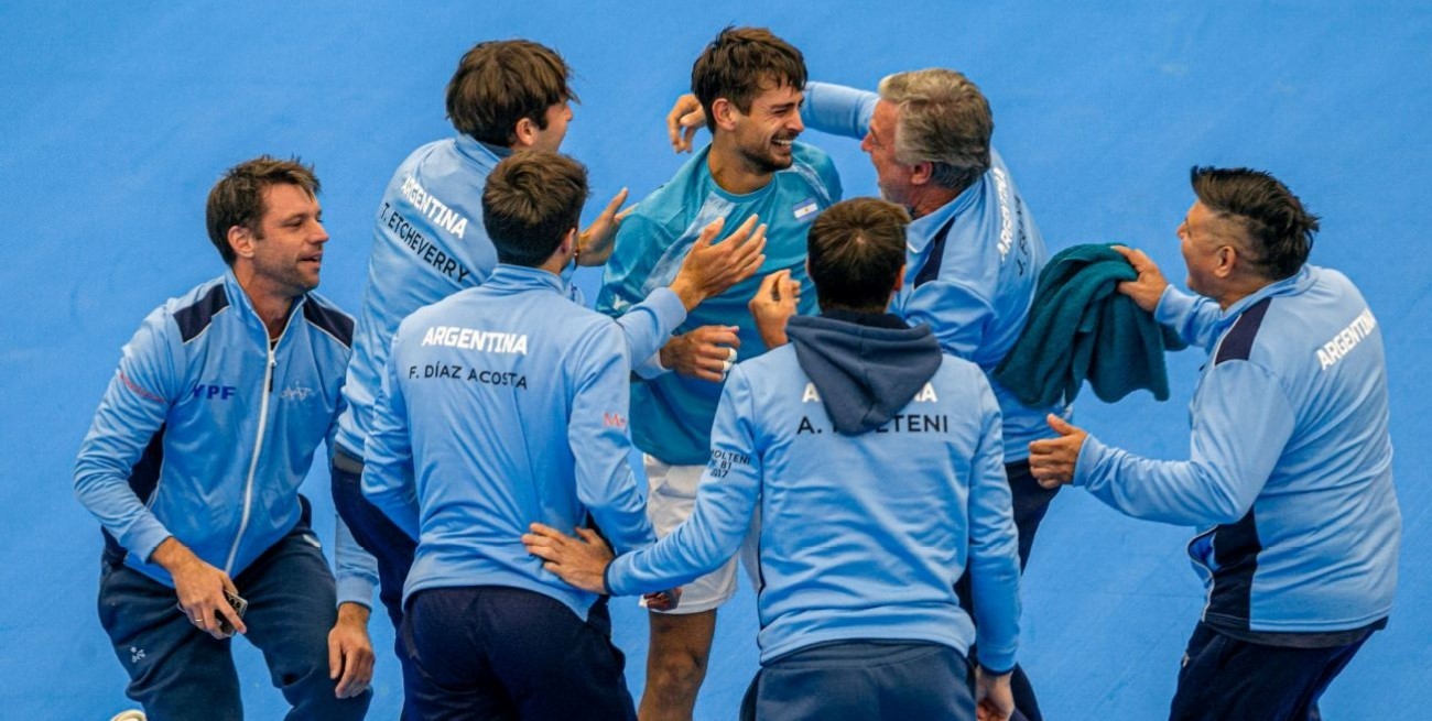 Argentina definió sus jugadores para la segunda ronda de Copa Davis