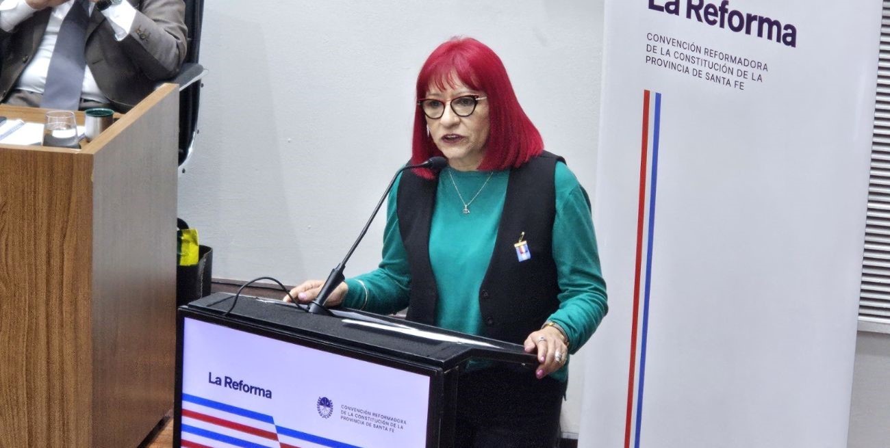 Violeta Quiroz pidió a los convencionales "autonomía con financiamiento garantizado en la Constitución"