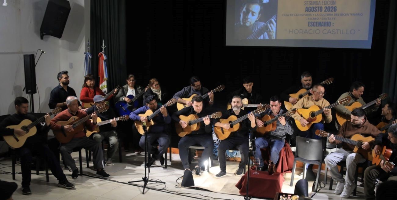 Una noche de música, aprendizaje y encuentro en la primera edición de El Chamamé en la Guitarra