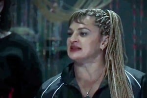 La boxeadora en la serie de Netflix.