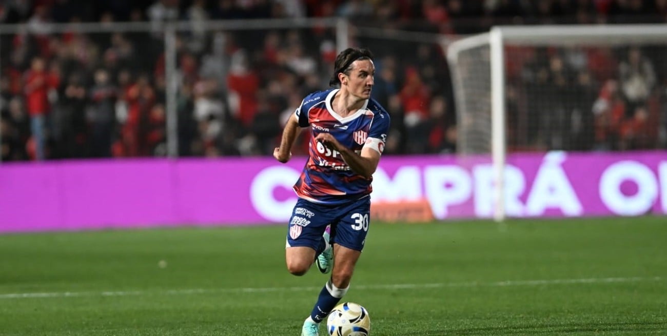 Mauro, el “pistón” de Unión, al que le sobraron energía y goles