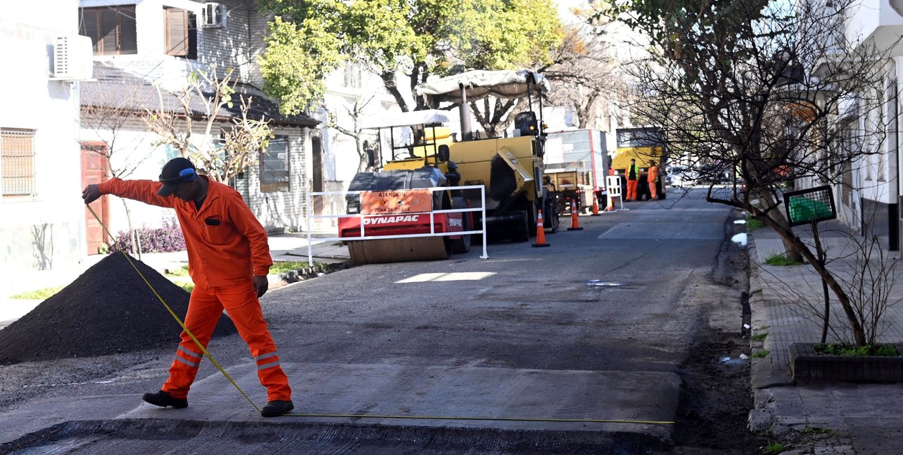 Finalizaron los trabajos de recuperación de la carpeta asfáltica en el centro de Santa Fe