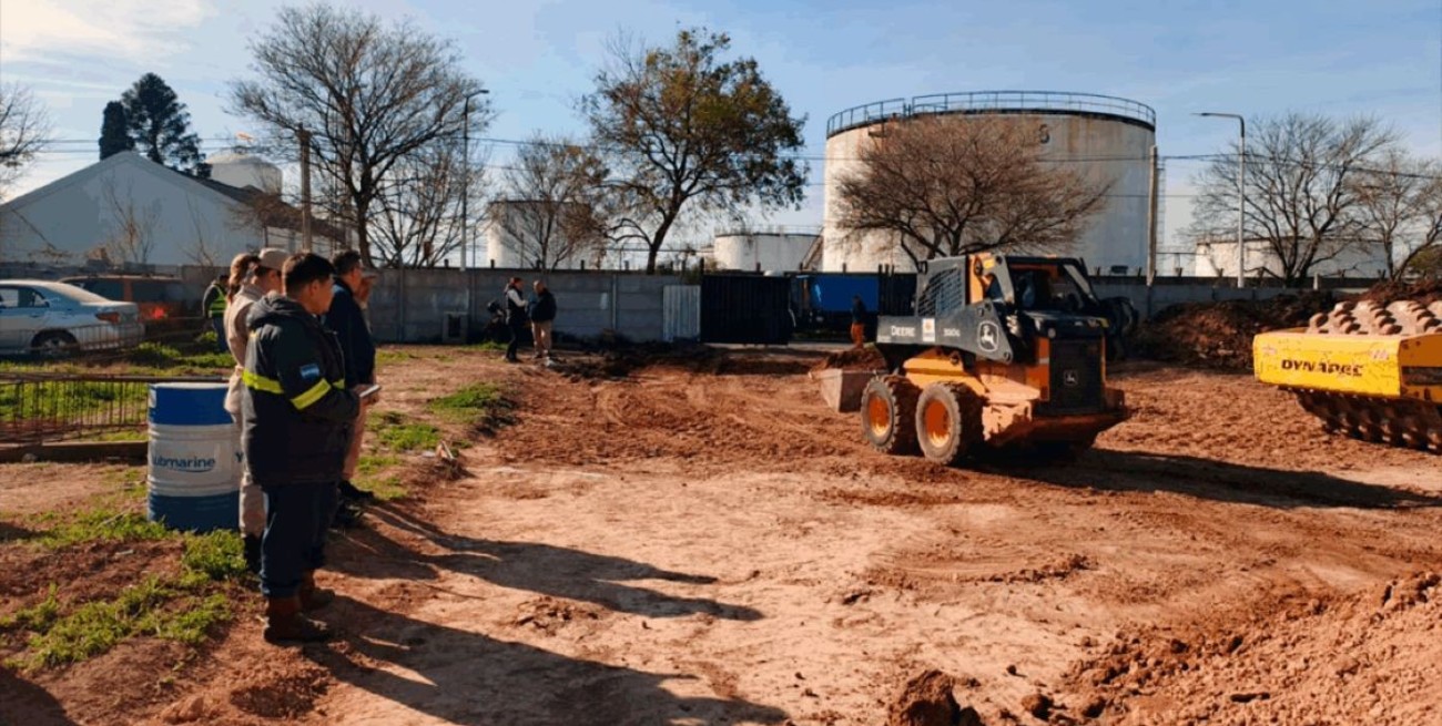 Prefectura construye en San Lorenzo una estación de Salvamento, Incendio y Protección Ambiental