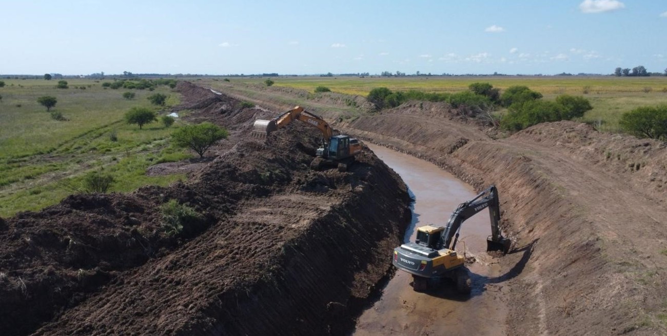 Obras en el Arroyo Frías: protección contra inundaciones para cuatro localidades del departamento Rosario