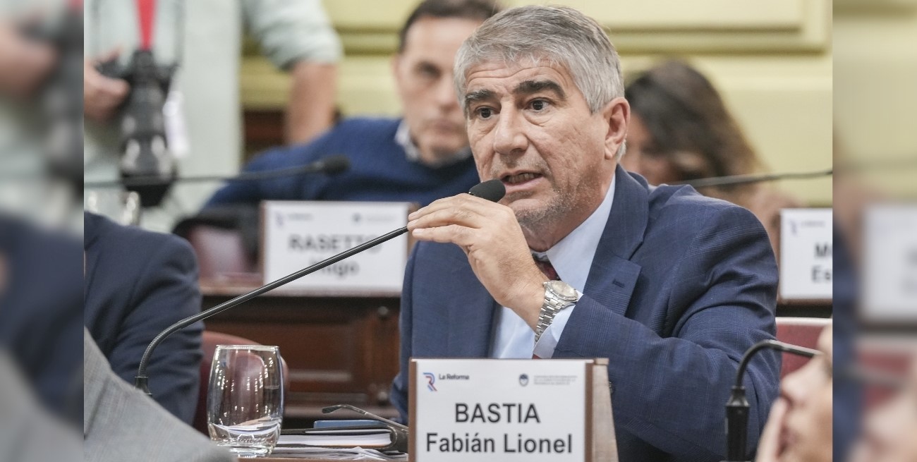 Bastia destacó que en la nueva Constitución, "se terminan las reelecciones indefinidas"