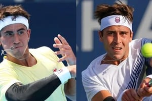 Etcheverry y Comesaña no pudieron avanzar en el US Open. Foto: El Litoral
