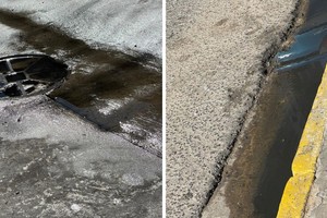 Una lectora advierte que hay una pérdida de agua en Moreno y San Jerónimo.