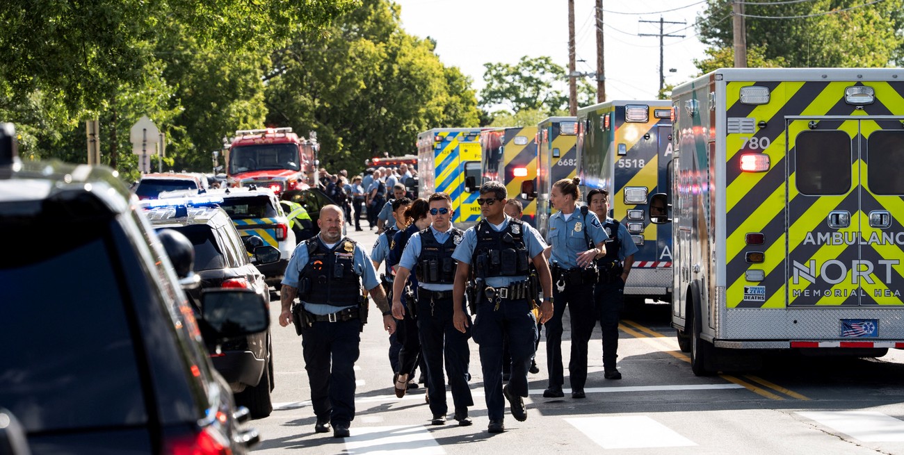 Tiroteo en una escuela católica de Minneapolis: dos niños muertos y 17 heridos
