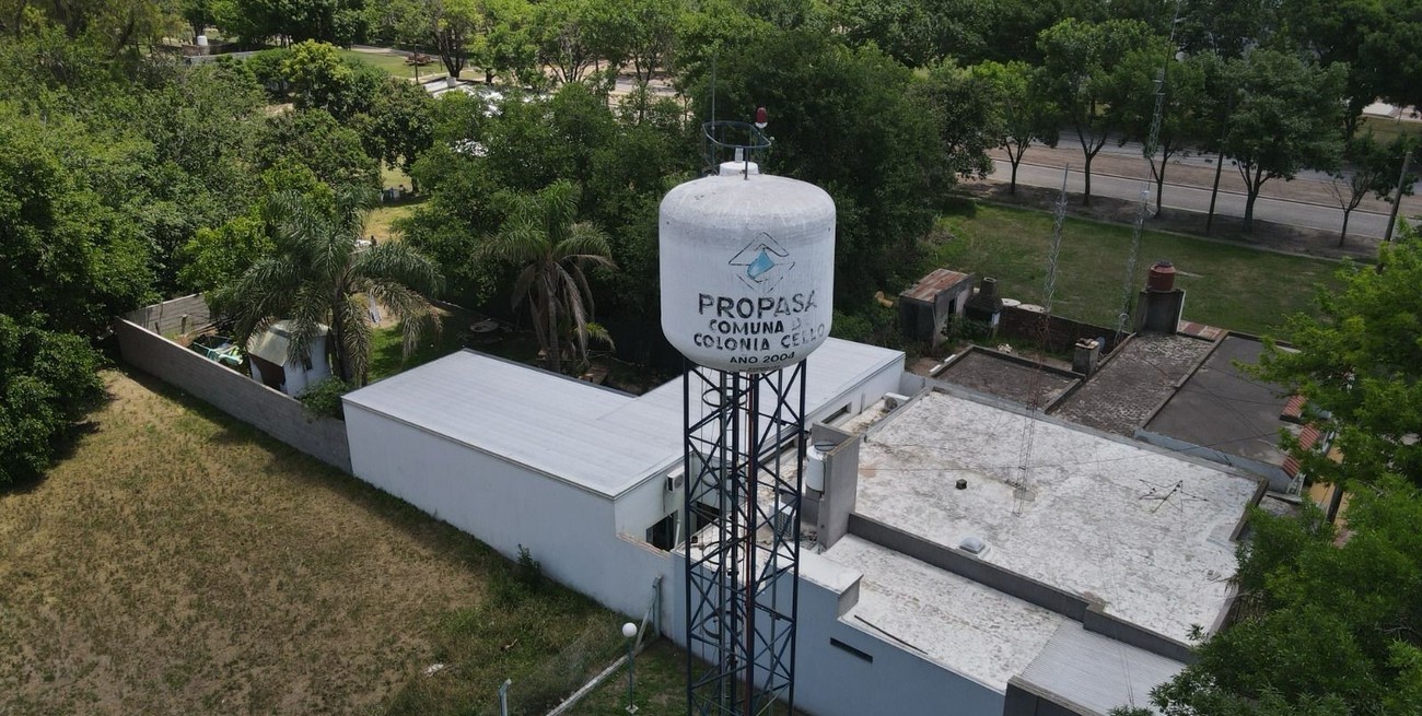 Agua potable: finalizó una obra imprescindible en Colonia Cello