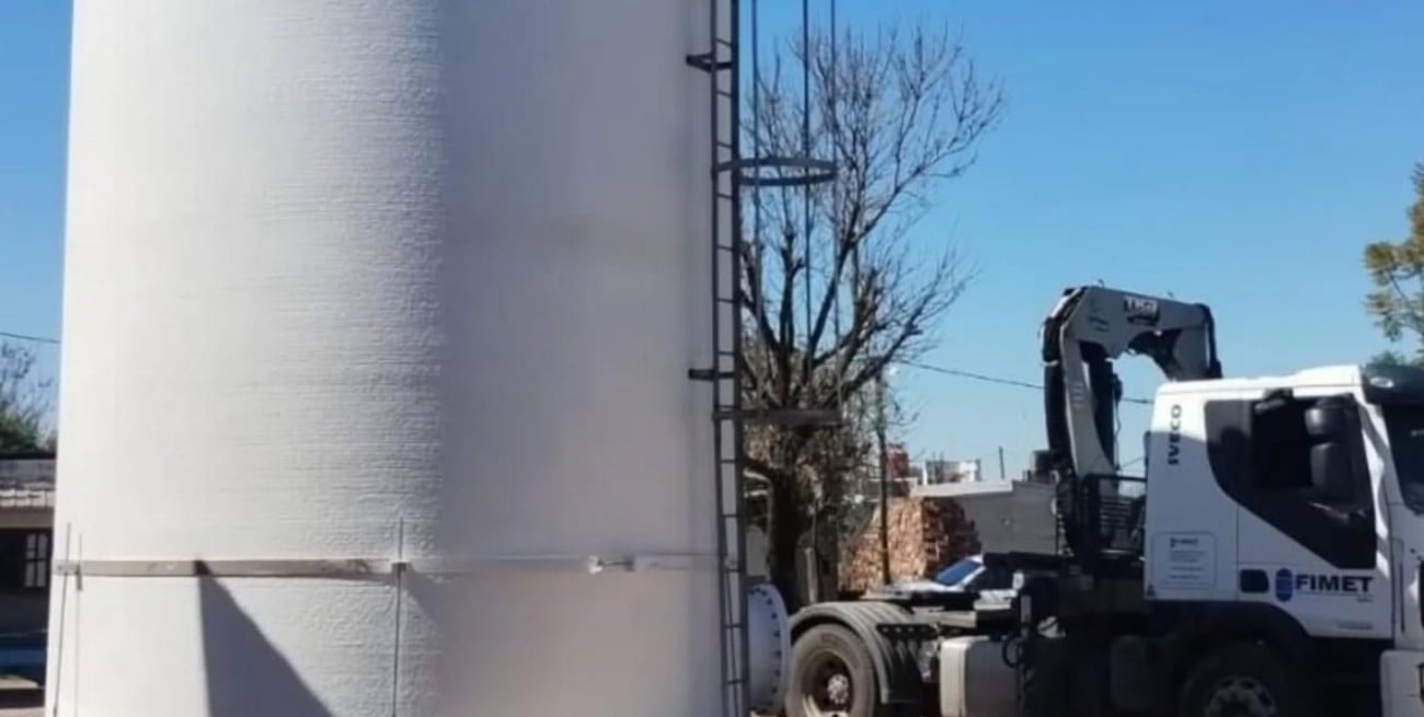 Gramajo anunció avances en la construcción del Acueducto