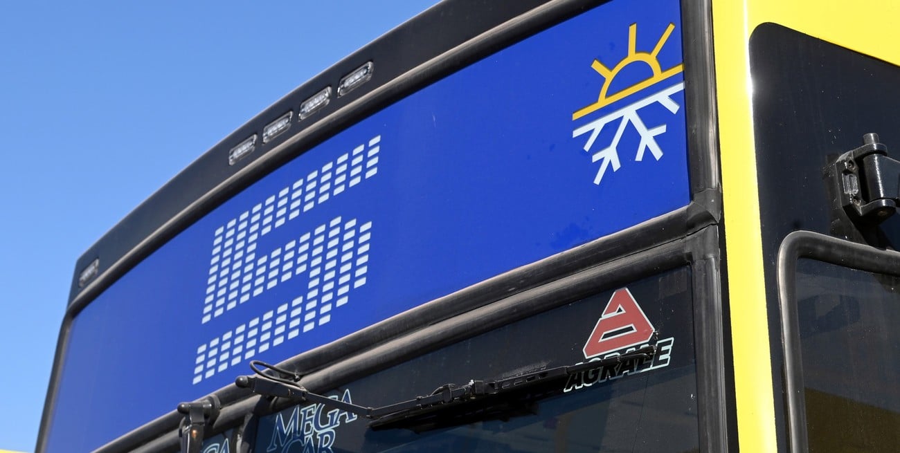 Piedrazo contra un colectivo: una joven resultó herida tras estallar una ventanilla