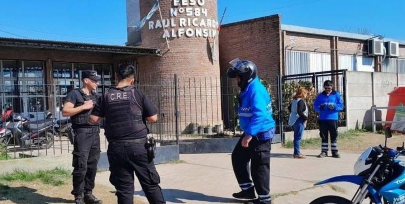 Detuvieron a un hombre por la amenaza de bomba al Anexo del ex Nacional 1 de Venado Tuerto