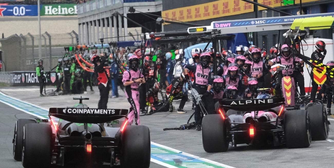 Colapinto arañó los puntos en Países Bajos y le apuntó a Gasly: “Faltó trabajo en equipo”