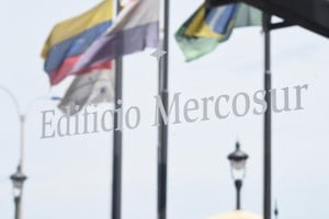 La sede del Mercosur en Montevideo, Uruguay.