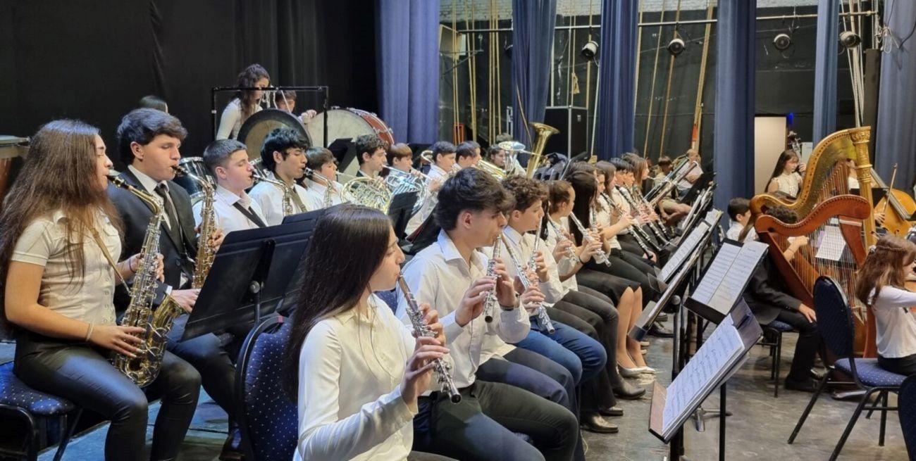 Concierto didáctico de la Orquesta Sinfónica de Niños de Santa Fe