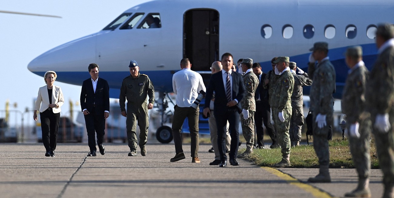 Presunto ataque de interferencia contra el avión en el que viajaba la presidenta de la Comisión Europea