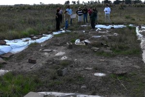 El sitio donde se encuentran las ruinas de Melincué se prepara para nuevos trabajos