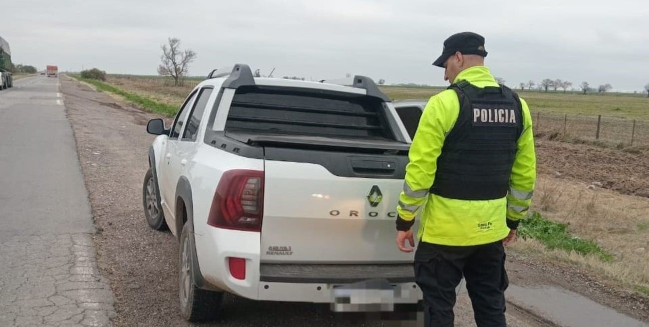 En Pilar: atrapan hombre con una camioneta robada en Buenos Aires