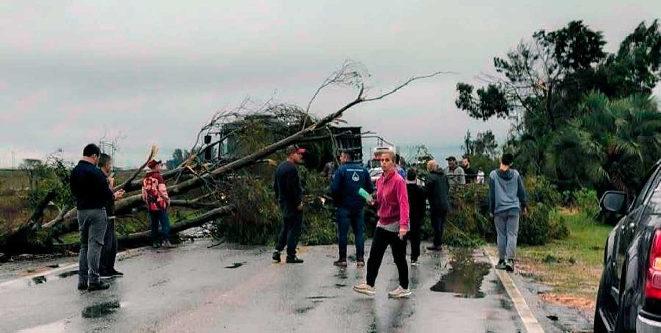 Fuertes vientos generan estragos en el extremo sur de Brasil: sospechan que haya sido un tornado