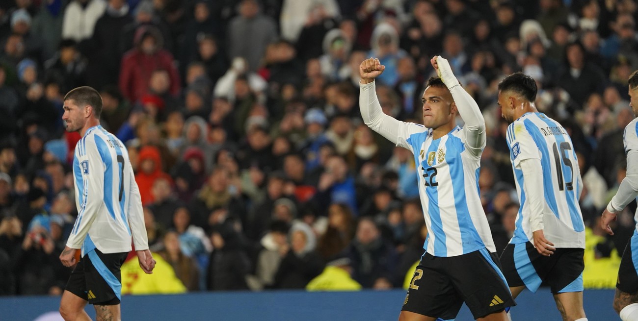 Así quedó la tabla de posiciones de las Eliminatorias Sudamericanas tras la goleada de Argentina sobre Venezuela