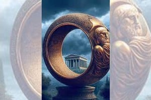 "Entonces Giges comprendió que el anillo tenía el poder de hacerlo invisible (...)". Gentileza