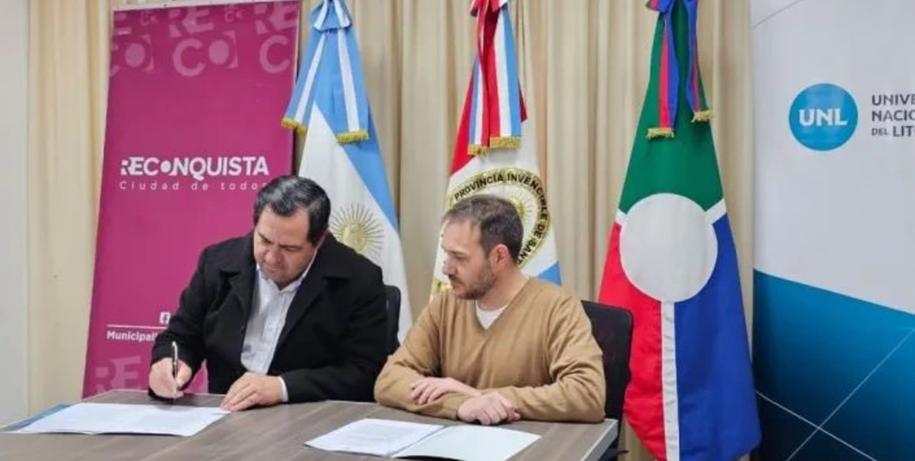 Reconquista firmó un convenio con la UNL para fortalecer el desarrollo artístico y cultural