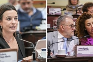 Lucila De Ponti y  Marcelo Lewandowski  celebraron sus cumpleaños en plena sesión de la Convención Reformadora.