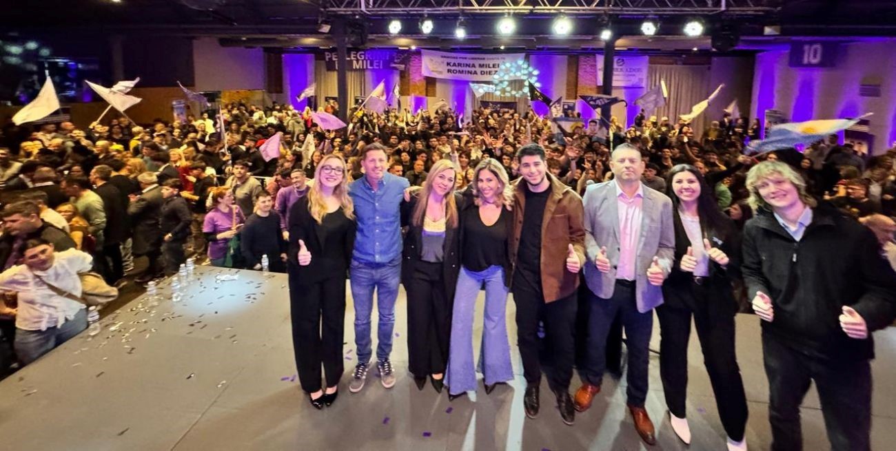 Pellegrini: "En octubre la Libertad Avanza tiene que teñir de violeta Santa Fe”
