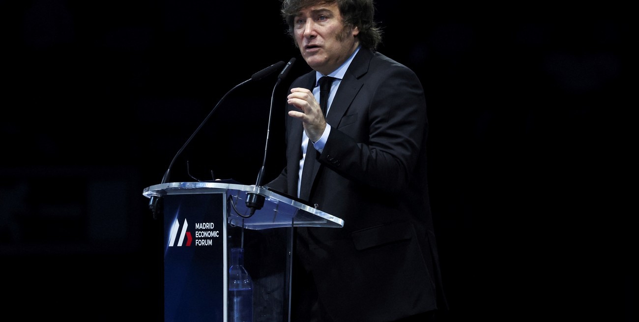 Milei cancela el viaje a Madrid, tras el revés en las elecciones bonaerenses