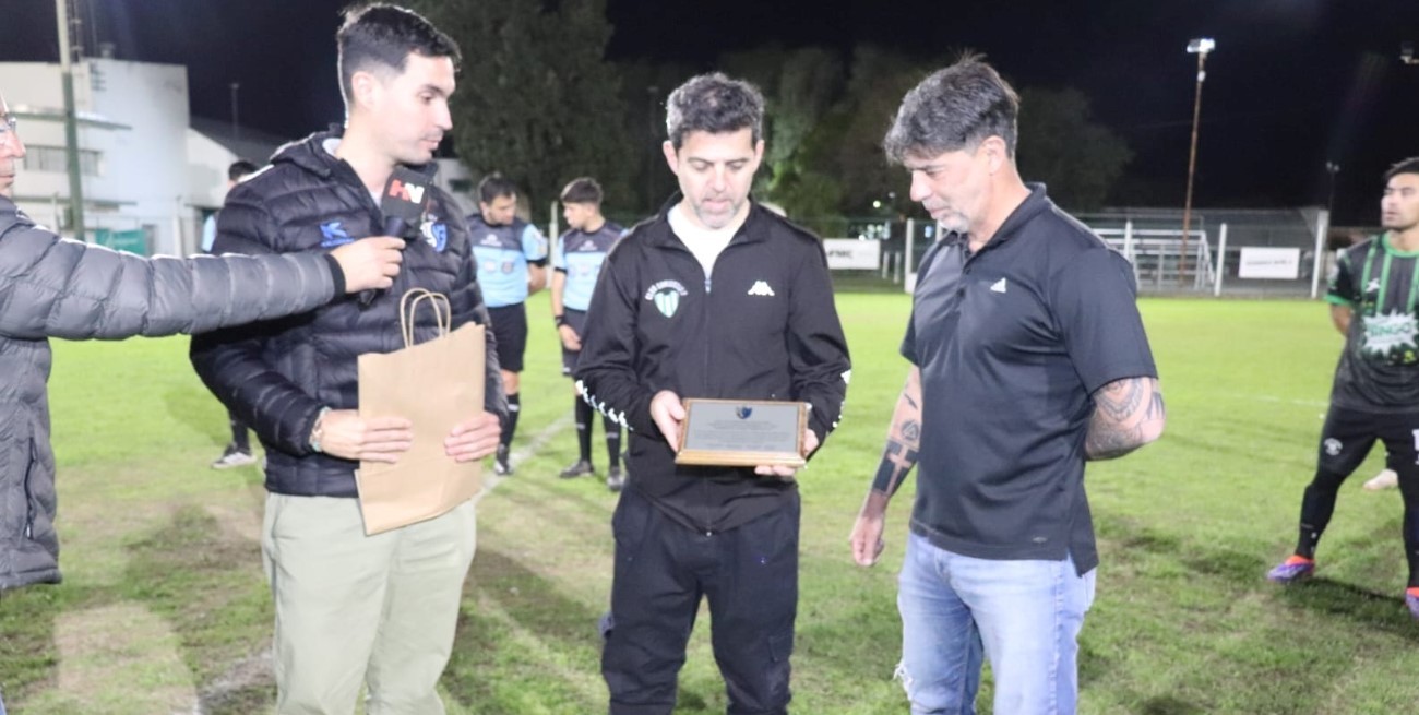 Emotivo homenaje a Norberto Serenotti en San Justo