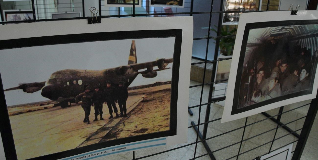 Una muestra fotográfica revive la experiencia de los veteranos de Malvinas en Santa Fe
