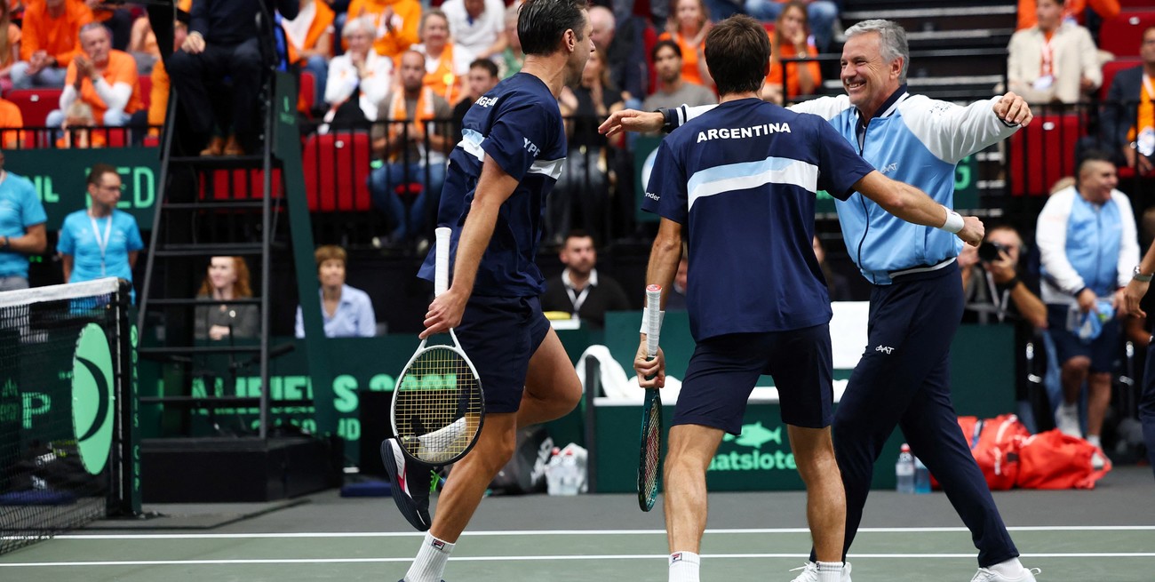 Con el corazón en la cancha: Zeballos y Molteni llevan a Argentina al Final 8 de la Davis